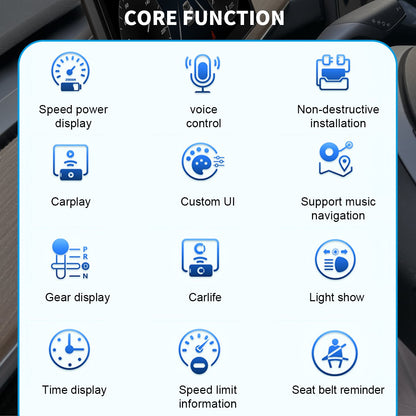 TESERY 9‘’ Carplay Instrument Dashboard Screen Display for Model 3 / Y