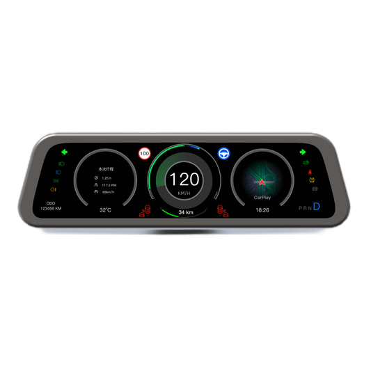 TESERY 9.6 Inch Instrument Cluster Dashboard Display for Model 3 / Y