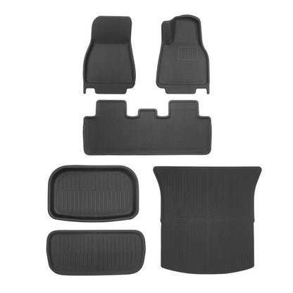 TESERY All Weather 3D Floor Mats for Tesla Model Y & Model 3 Highland