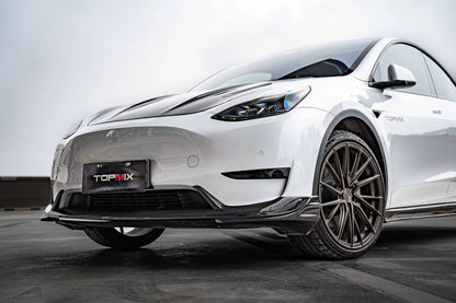 TESERY Carbon Fiber Front Lip Ver.2 for Tesla Model Y