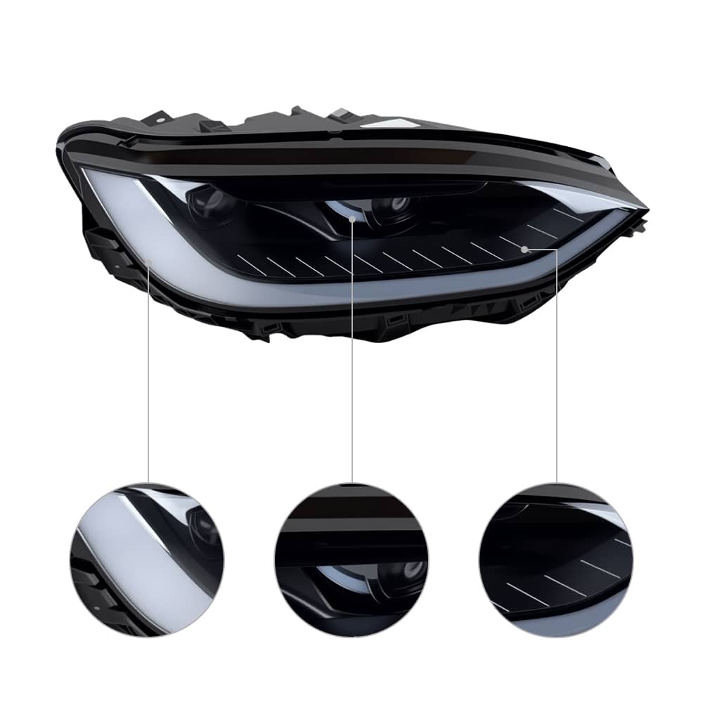 TESERY LED Headlight Replacement for Model X (16-Present)