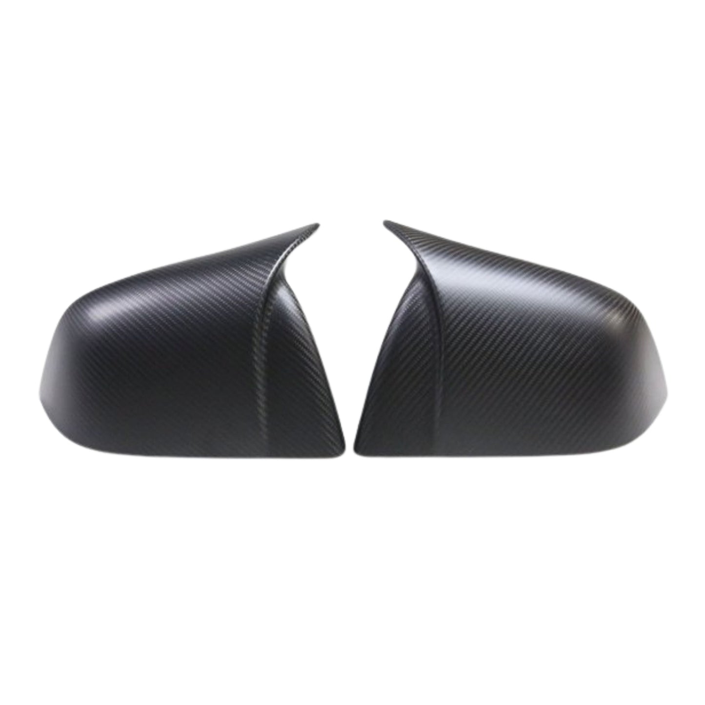TESERY Mirror Caps for Model Y / 3 ( Sporty Style ) - Dry Carbon Fiber Exterior Mods