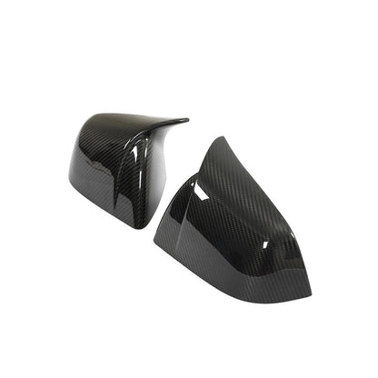 TESERY Mirror Caps for Model Y / 3 ( Sporty Style ) - Dry Carbon Fiber Exterior Mods