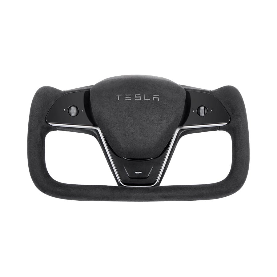 TESERY New Plaid Steering Wheel for Tesla Model 3 / Y