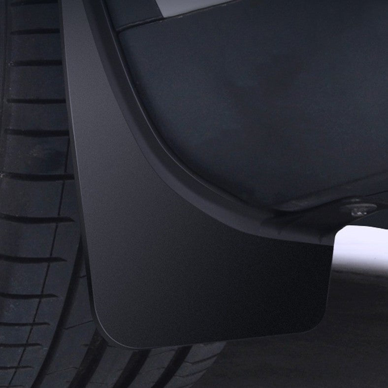 Upgraded OEM Mud Flaps for Model 3/Y | 4-Piece Kit | TPV Material | No-Drill Install
