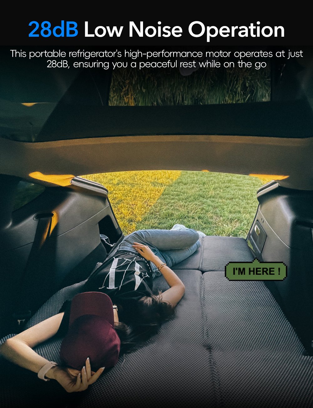 TESERY Rear Trunk On-Board Refrigerator for Model Y (5 Seaters)