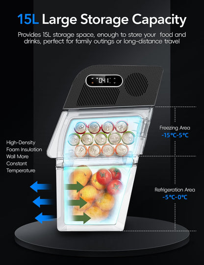 TESERY Rear Trunk On-Board Refrigerator for Model Y (5 Seaters)