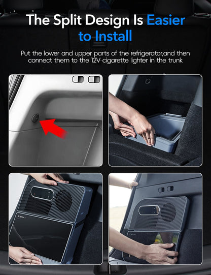 TESERY Rear Trunk On-Board Refrigerator for Model Y (5 Seaters)