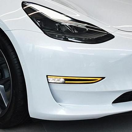 TESERY RGB Front Bumper Fog Light Upgrade for Model 3/Y