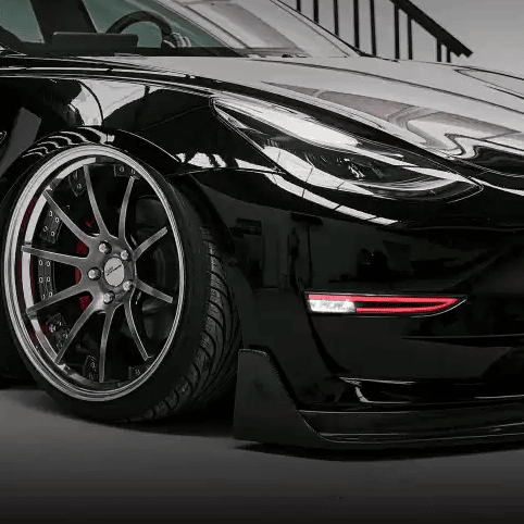 TESERY RGB Front Bumper Fog Light Upgrade for Model 3/Y