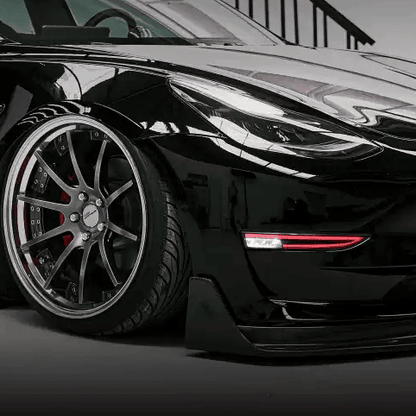 TESERY RGB Front Bumper Fog Light Upgrade for Model 3/Y