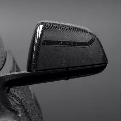 TESERY Side Mirror Cover for Model Y / 3 Highland ( OEM Style ) - Dry Carbon Fiber Exterior Mods