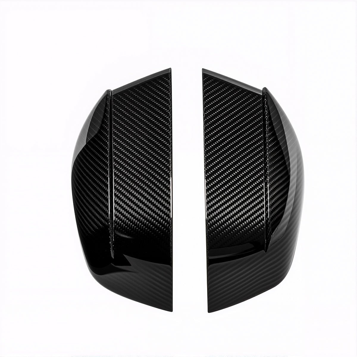 TESERY Side Mirror Cover for Model Y Juniper (OEM Style) - Dry Carbon Fiber Exterior Mods