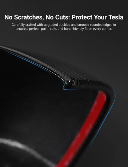 TESERY Side Mirror Cover for Model Y Juniper (OEM Style) - Dry Carbon Fiber Exterior Mods