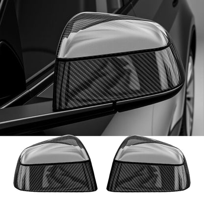 TESERY Side Mirror Cover for Model Y Juniper (OEM Style) - Dry Carbon Fiber Exterior Mods