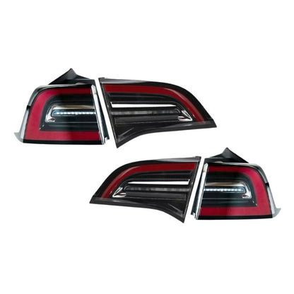 4 PIN Turn Brake Lamp & Inner Tail Light Replacement for Model 3/Y (21-24)