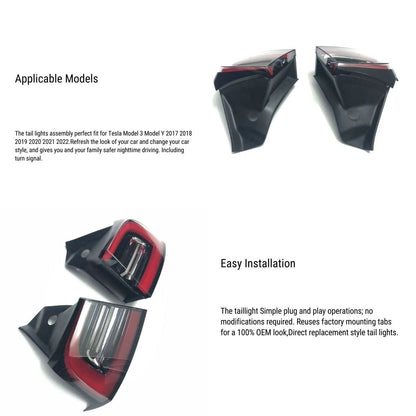 Model 3 (17-20) Turn Brake Lamp & Inner Tail Light Replacement