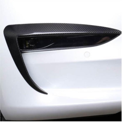 TESERY Tesla Model 3 Fog Light Trim - Carbon Fiber Exterior Mods
