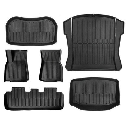 TESERY TPE All Weather Floor Mats for Tesla Model Y & Model 3