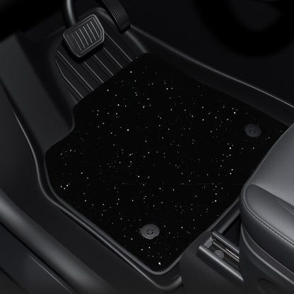 TESERY TPE+Carpet Double Layer Floor Mats for Model Y Juniper