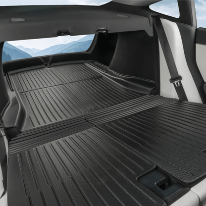 TESERY Trunk Mat With Backrest Mat for Model 3 Highland