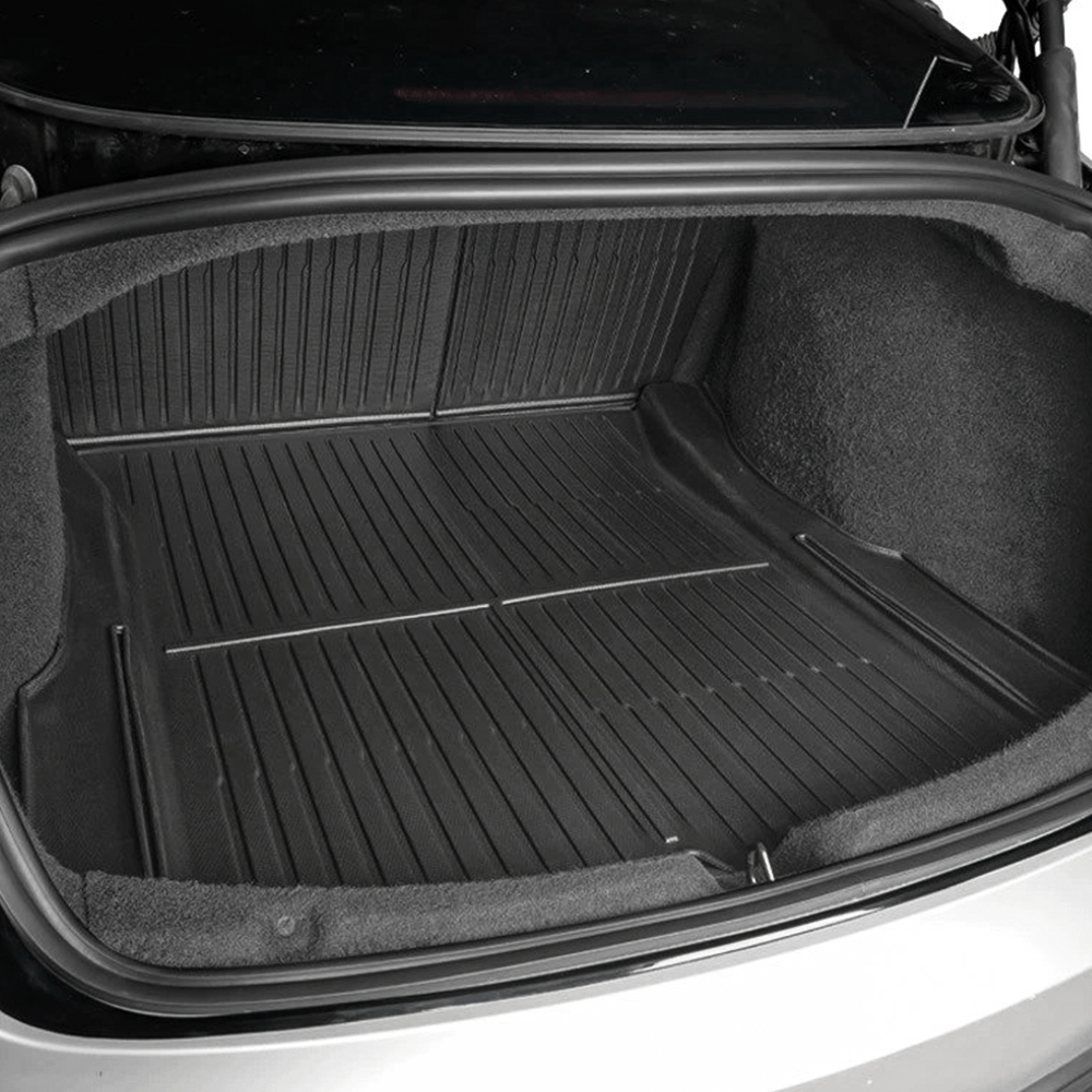 TESERY Trunk Mat With Backrest Mat for Model 3 Highland