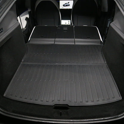 Trunk Mat with Backrest Mat for Model Y Juniper | TPE | Waterproof | TESERY