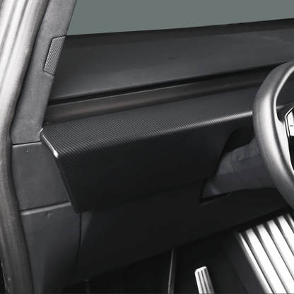 [Carbon Fiber Pattern ABS] Dashboard Cover For Cybertruck (2 PCS)