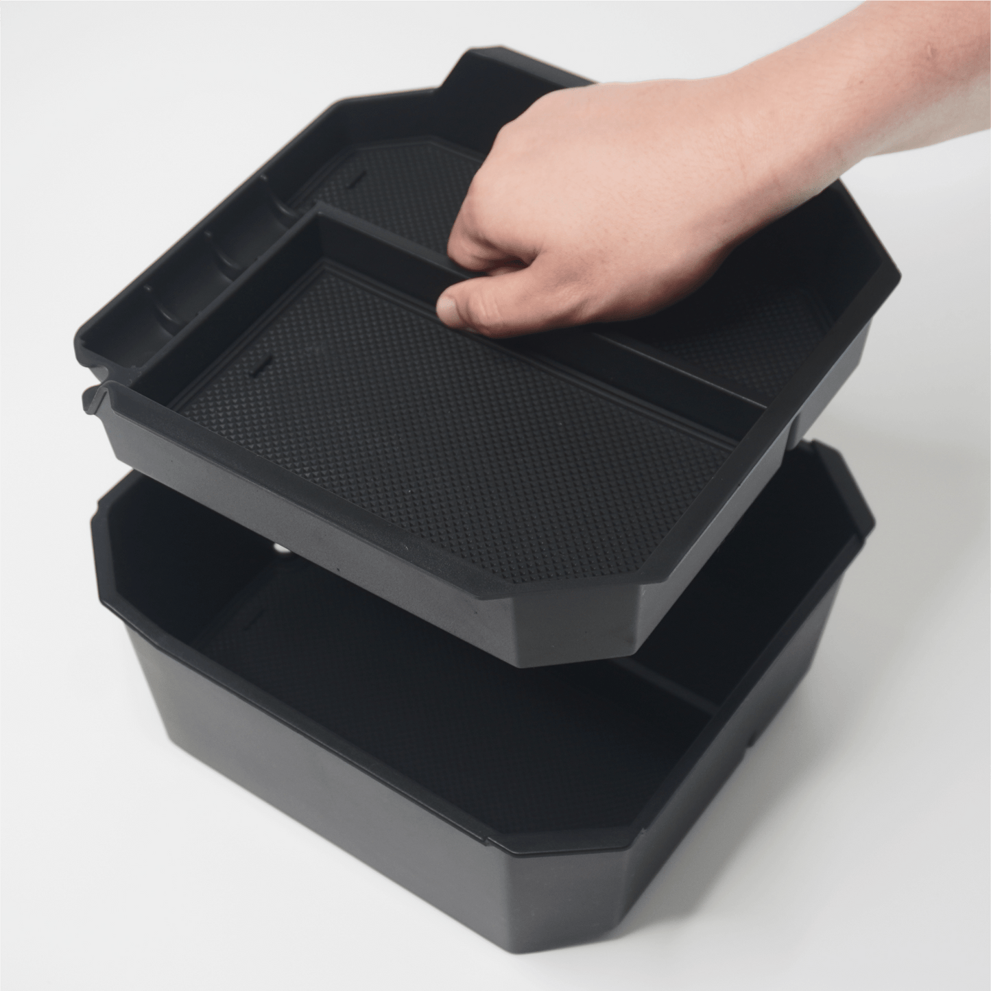 Tesla Cybertruck Double Layer Console Organizer