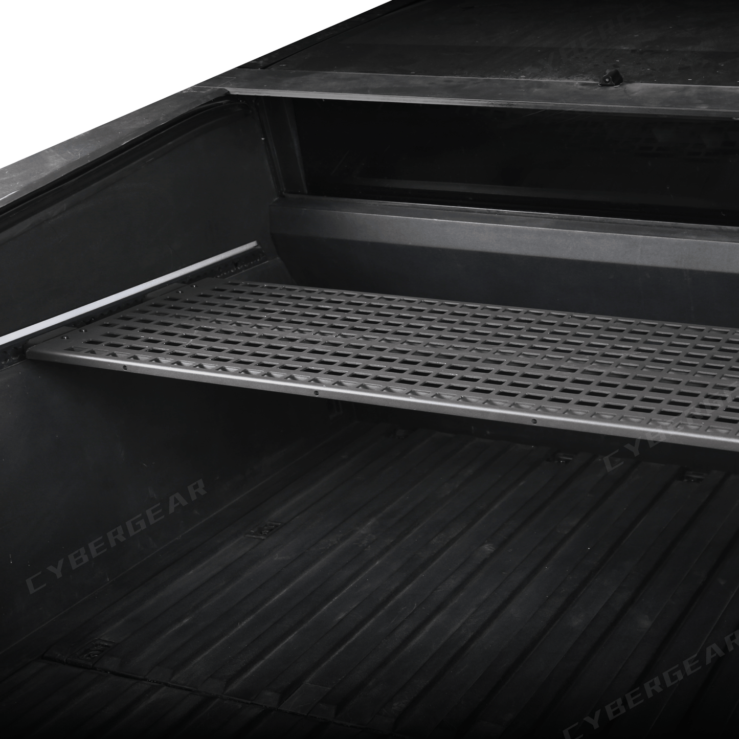 Tesla Cybertruck L-Track Molle Trunk Bed Shelf Level Molle Panels