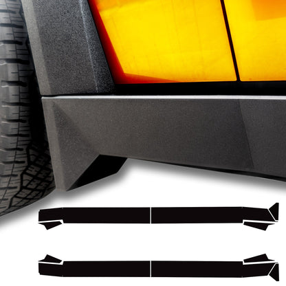 Tesla Cybertruck Rocker Panel Protection Armor Vinyl DIY Kit | TOProtect