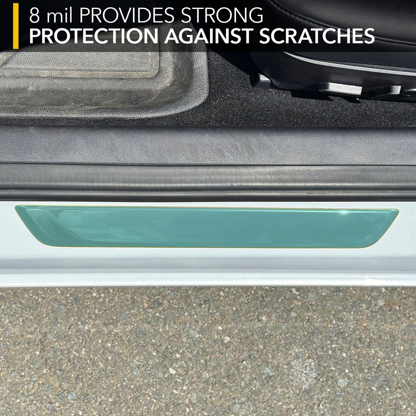 Door Sills PPF | Tesla Model Y 2021-2025 & Tesla Model 3 2021-2023
