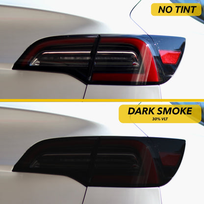 Tail Lights Smoke Tint | 2017-2023 Tesla Model 3 & 2021-2024 Tesla Model Y