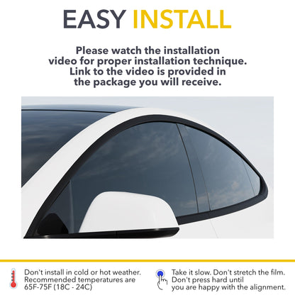 Nano Ceramic Windows Tint | Tesla Model 3 (2017-2023)