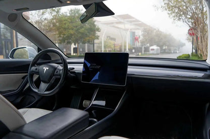 Tesla Model 3/Y Glossy Carbon Fiber Dashboard Replacement