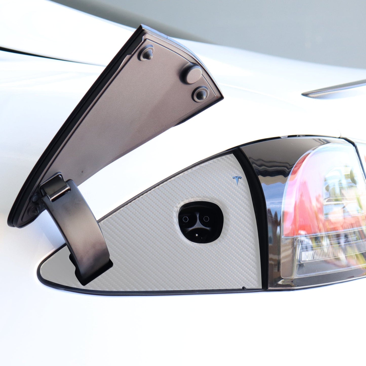 Charge Port Vinyl Wrap | Tesla Model S 2022-2026