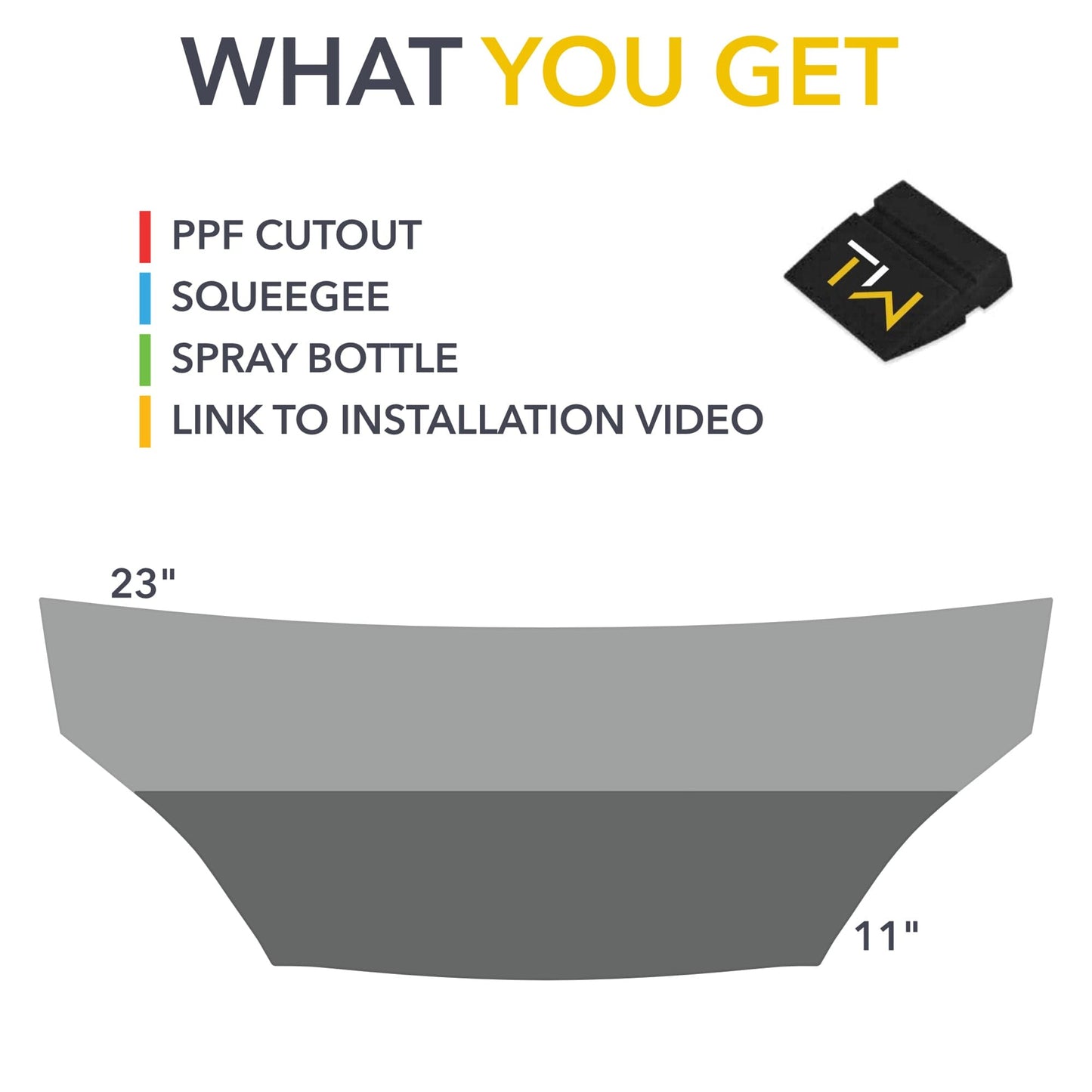 Mini Hood PPF | Anti Scratch Paint Protection Film Cover for Tesla Model S 2021-2026