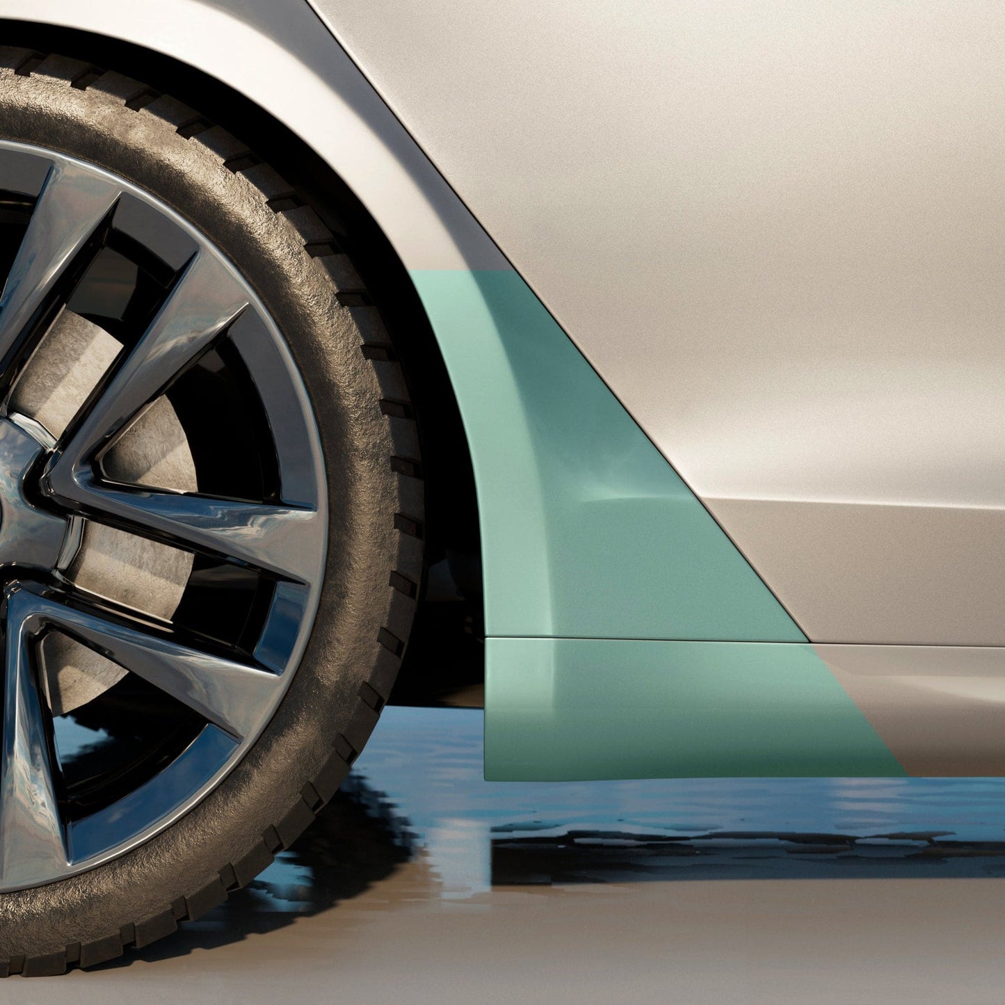 Rear Fenders & Rockers PPF | Tesla Model S 2021-2026