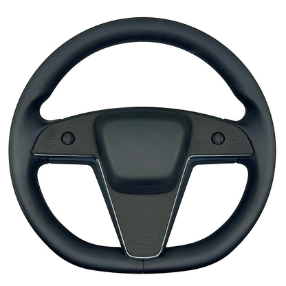 Steering Wheel / Yoke Vinyl Covers | 2021-2026 Tesla Model S / Model X