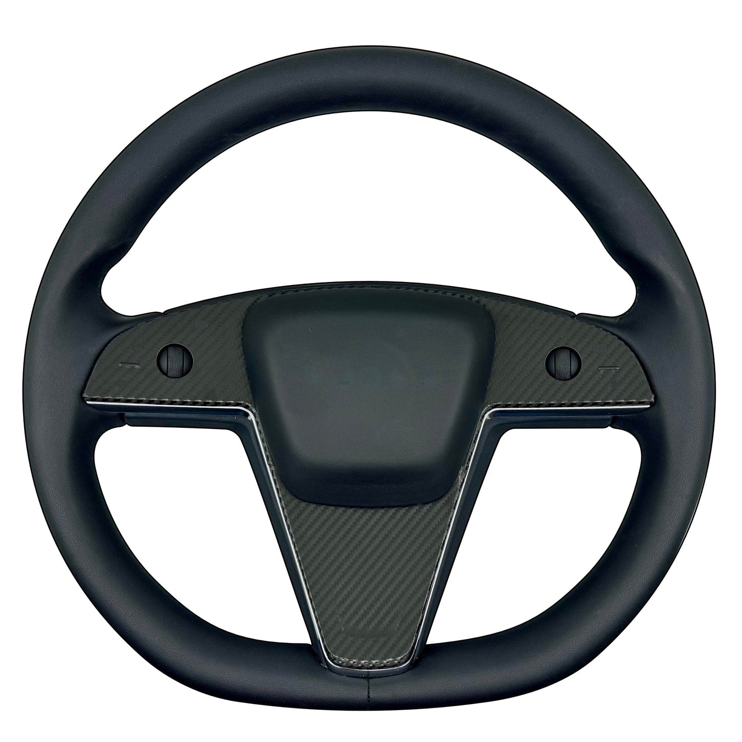 Steering Wheel / Yoke Vinyl Covers | 2021-2026 Tesla Model S / Model X