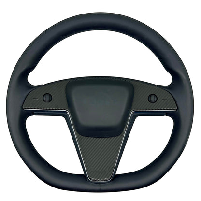 Steering Wheel / Yoke Vinyl Covers | 2021-2026 Tesla Model S / Model X