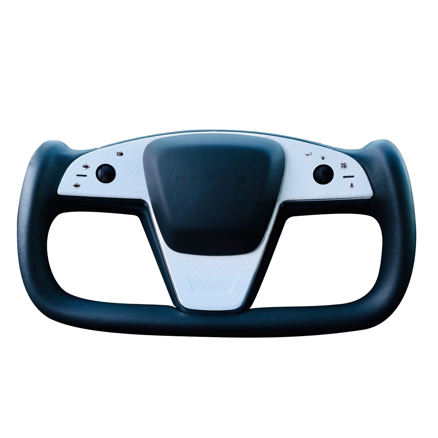 Steering Wheel / Yoke Vinyl Covers | 2021-2026 Tesla Model S / Model X
