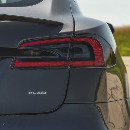 Tail Lights Smoke Tint PPF for Tesla Model S, including Plaid & Long Range