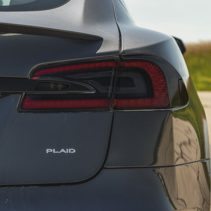 Tail Lights Smoke Tint PPF for Tesla Model S, including Plaid & Long Range