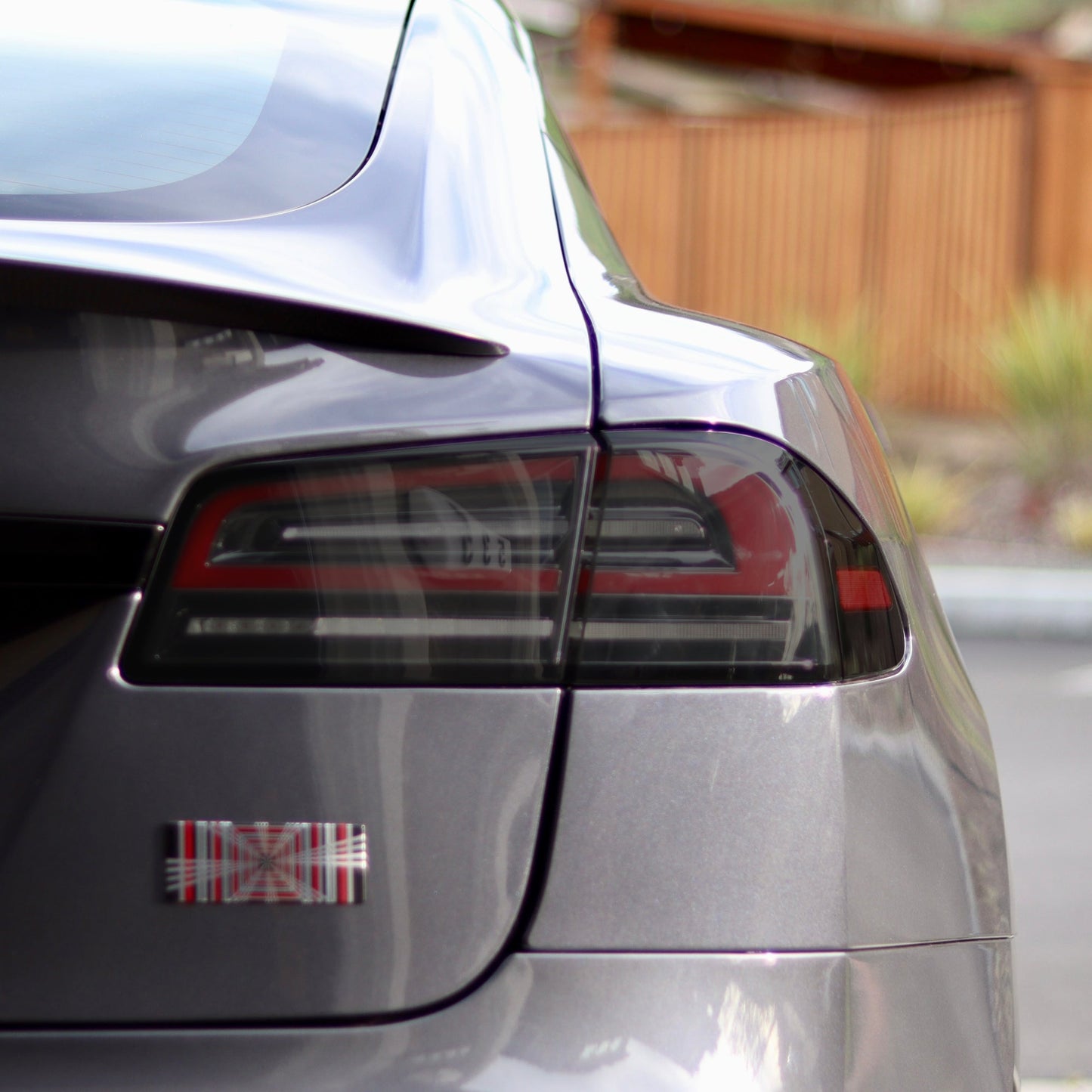 Tail Lights Smoke Tint PPF for Tesla Model S, including Plaid & Long Range