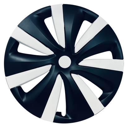 Tempest Wheels Vinyl Wrap | Carbon Fiber Film Decal for Tesla Model S 2021-2026