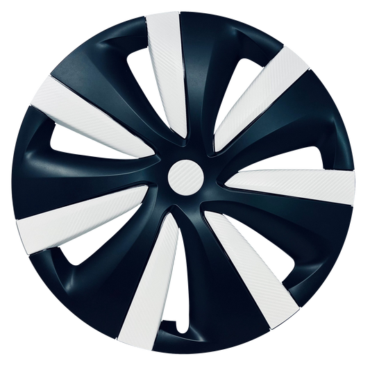 Tempest Wheels Vinyl Wrap | Carbon Fiber Film Decal for Tesla Model S 2021-2026