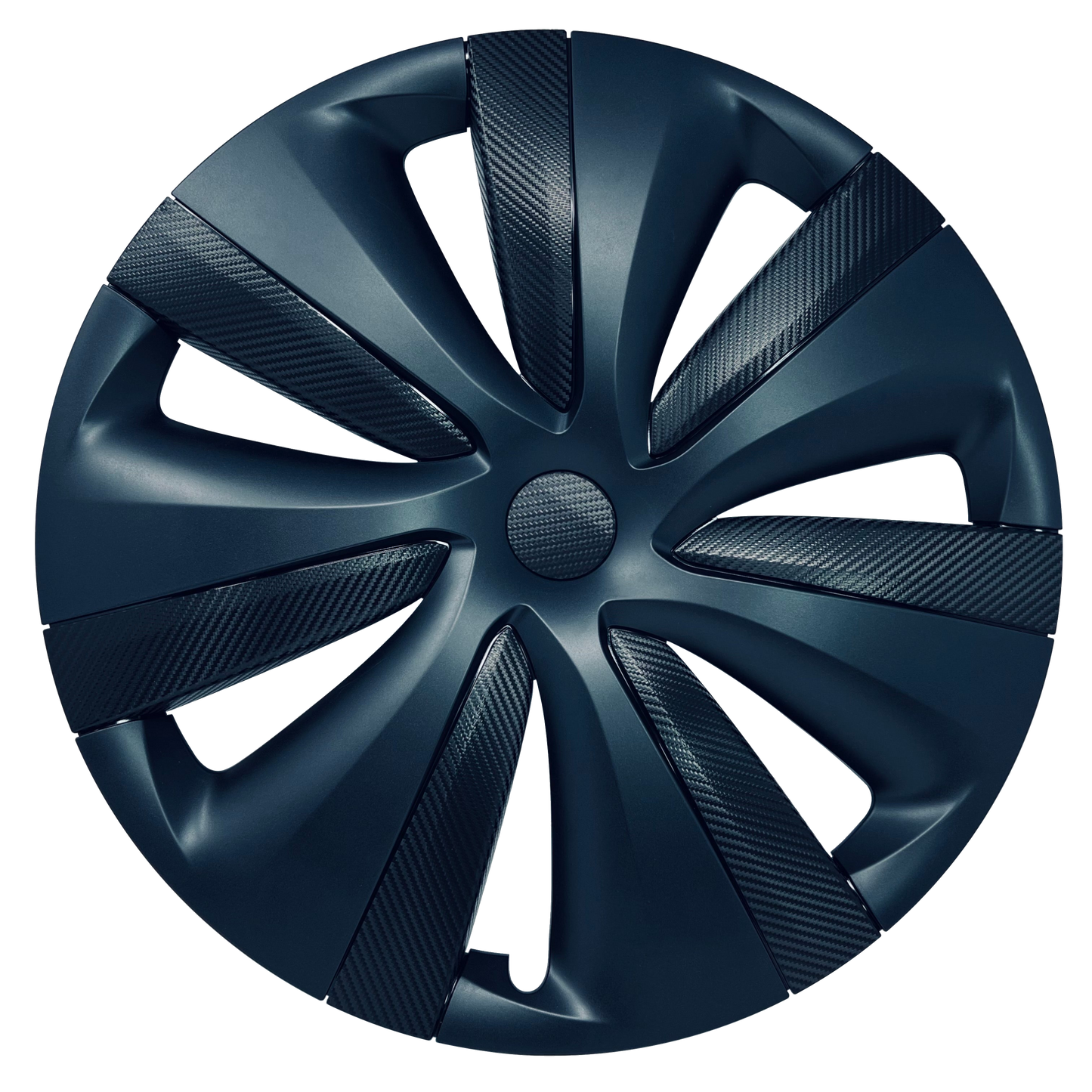 Tempest Wheels Vinyl Wrap | Carbon Fiber Film Decal for Tesla Model S 2021-2026