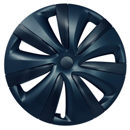 Tempest Wheels Vinyl Wrap | Carbon Fiber Film Decal for Tesla Model S 2021-2026