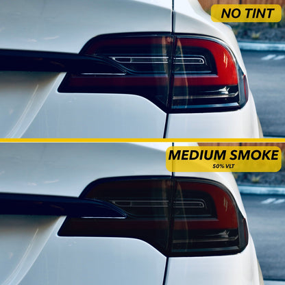 Tail Lights Smoke Tint | Tesla Model X